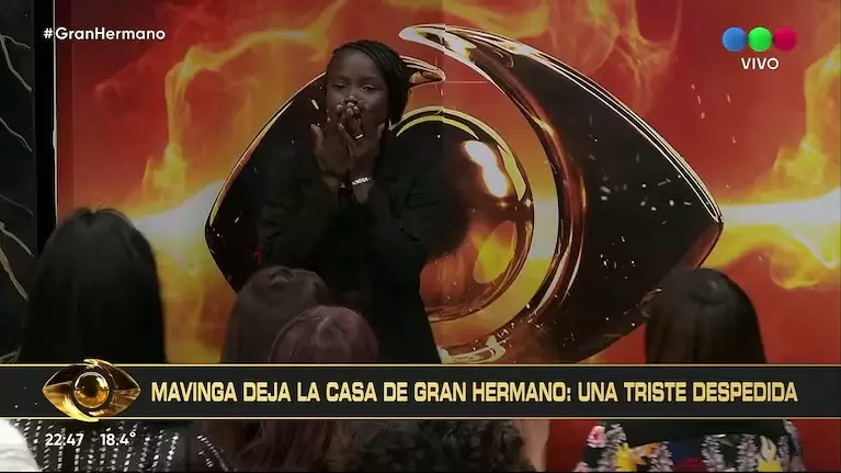 Mavinga abandon� Gran Hermano por la puerta giratoria