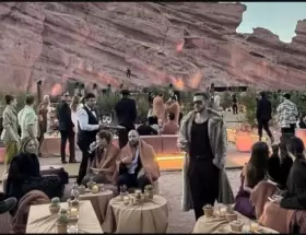 Boda en la Quebrada de las Conchas, en Salta