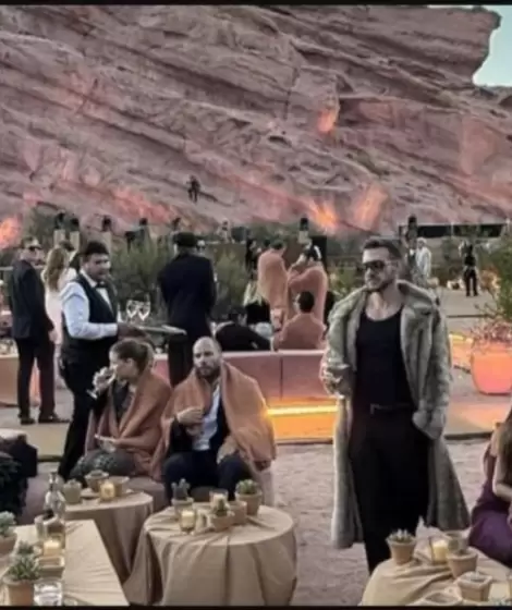 Boda en la Quebrada de las Conchas, en Salta