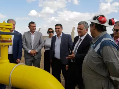 YPF termin� un gasoducto clave en A�elo