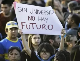 Este lunes comenz� la tercera semana del paro nacional universitario.