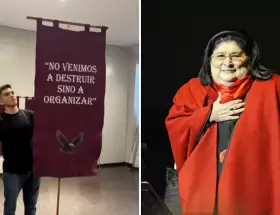 Enzo Ferreira y Mercedes Sosa