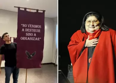 Enzo Ferreira y Mercedes Sosa