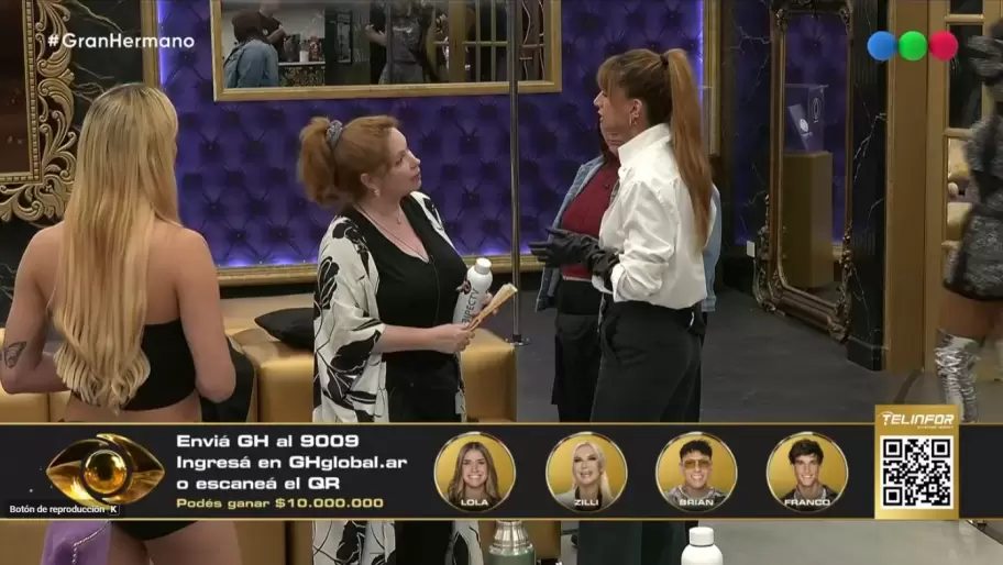 Andrea del Boca y Sol Abraham protagonizaron el cruce m�s explosivo de Gran Hermano