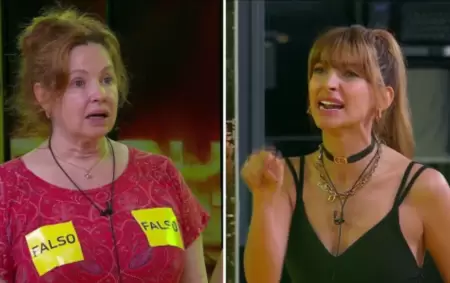 Andrea del Boca y Solange Abraham se volvieron a cruzar en Gran Hermano Generaci�n Dorada.