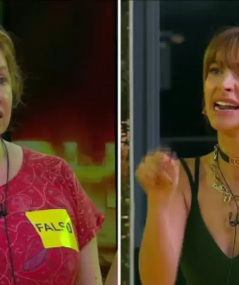 Andrea del Boca y Solange Abraham se volvieron a cruzar en Gran Hermano Generaci�n Dorada.