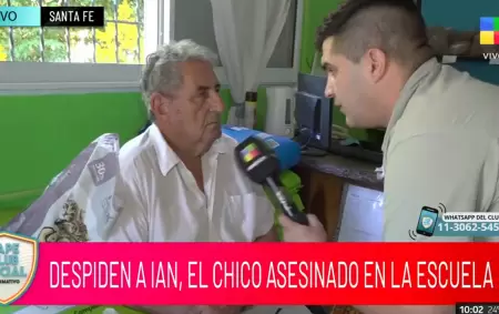 Habl� el abuelo del adolescente que dispar� y mat� a Ian Cabrera