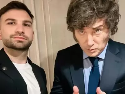 Javier Milei y Mauricio Novelli