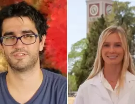 Hern�n Boveri y Delfina "Fini" Lanusse