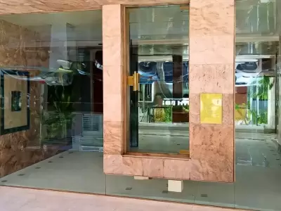 La fachada del departamento de Adorni en Caballito