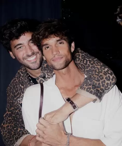 Franco Poggio y Lizardo Ponce