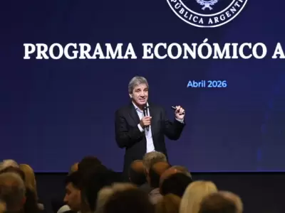 Caputo en la Bolsa de Comercio de Rosario