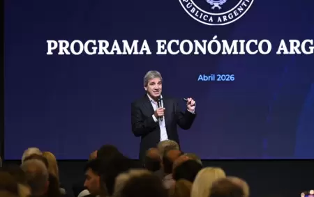 Caputo en la Bolsa de Comercio de Rosario