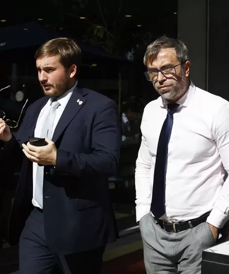 Felipe N��ez con Federico Furiase