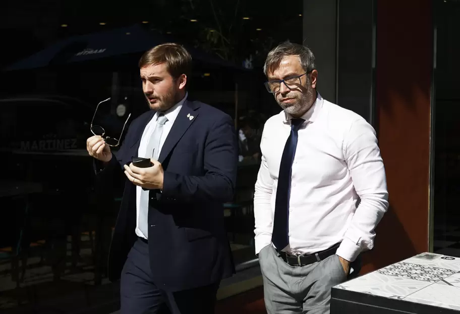 Felipe N��ez con Federico Furiase