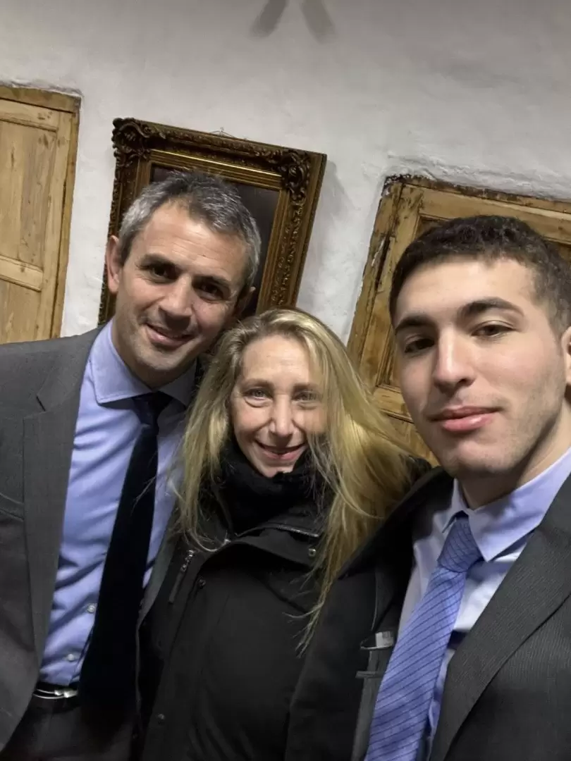 Federico Sharif Menem, de apenas 24 a�os, sobrino de Mart�n y "Lule" Menem, quien accedi� a un pr�stamo de 357 millones de pesos