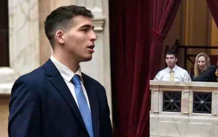 Federico Sharif Menem, de apenas 24 a�os, sobrino de Mart�n y "Lule" Menem, quien accedi� a un pr�stamo de 357 millones de pesos