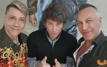 El encuentro entre Roberto Piazza y Javier Milei en Olivos