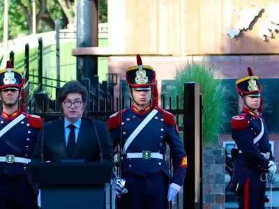 Javier Milei encabez� un nuevo aniversario del D�a del Veterano y de los Ca�dos en la Guerra de Malvina