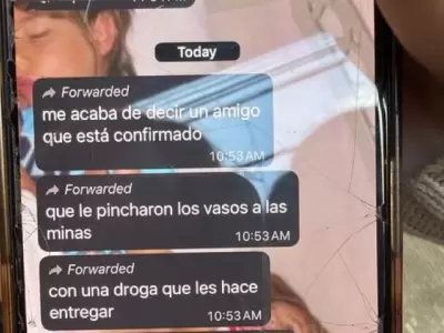 El caso se viraliz� por mensajes y videos en las redes.
