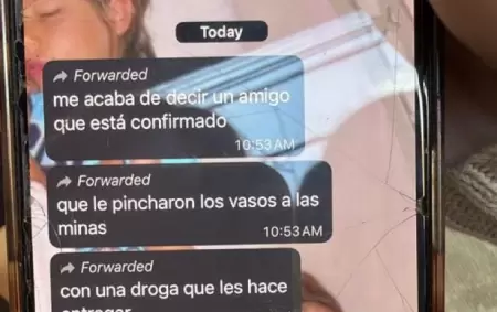 El caso se viraliz� por mensajes y videos en las redes.