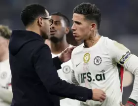 Liam Rosenior y Enzo Fern�ndez