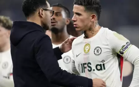 Liam Rosenior y Enzo Fern�ndez