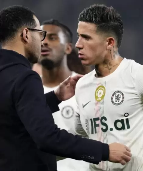 Liam Rosenior y Enzo Fern�ndez