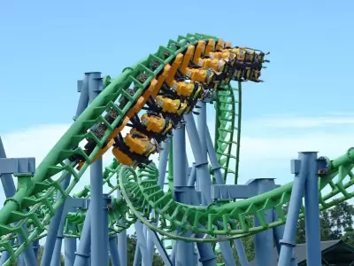 Una falla en el Parque de la Costa dej� a pasajeros suspendidos en el aire