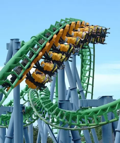 Una falla en el Parque de la Costa dej� a pasajeros suspendidos en el aire