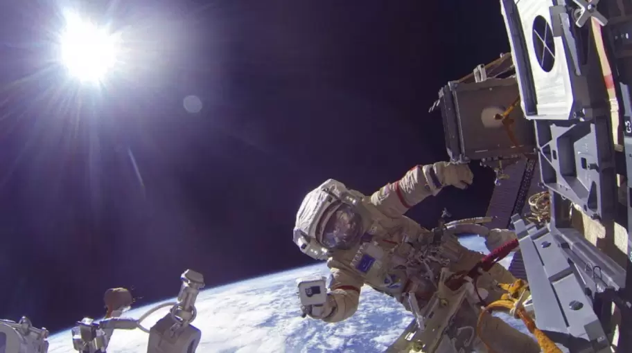 7 astronautas est�n en la Estaci�n Espacial Internacional