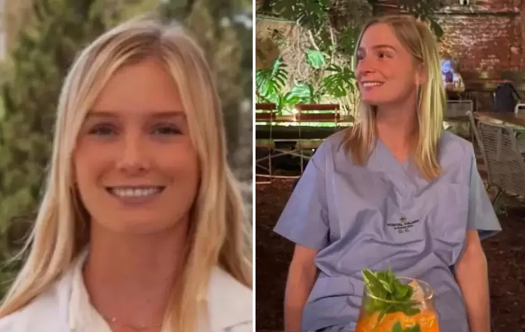 "Fini" Lanusse, m�dica residente de 29 a�os imputada por el presunto desv�o de propofol y fentanilo para fiestas privadas clandestinas