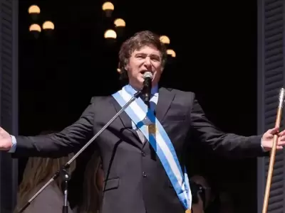 Javier Milei en Casa Rosada