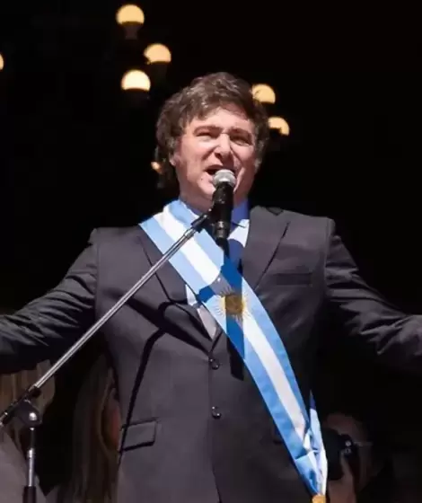Javier Milei en Casa Rosada