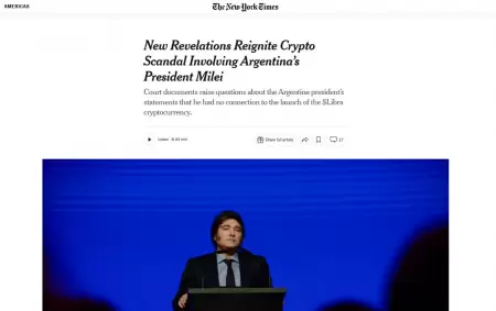 La nota publicada por el New York Times