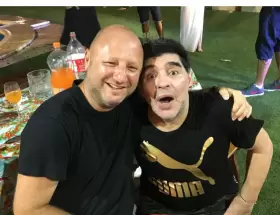 Mariano Israelit,  amigo �ntimo de Maradona por 30 a�os