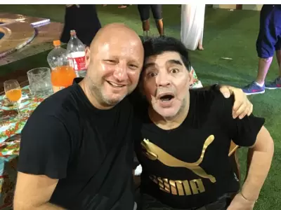 Mariano Israelit,  amigo �ntimo de Maradona por 30 a�os