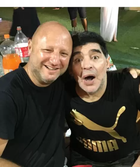 Mariano Israelit,  amigo �ntimo de Maradona por 30 a�os