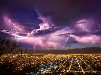 Servicio Meteorol�gico Nacional en alerta m�xima