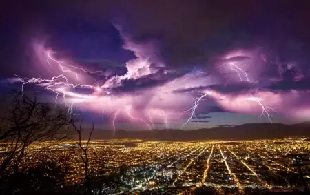 Servicio Meteorol�gico Nacional en alerta m�xima