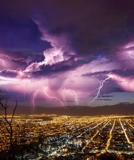 Servicio Meteorol�gico Nacional en alerta m�xima