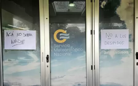 El Servicio Meteorol�gico Nacional ser� reformado y trabajar� por debajo del personal necesario.