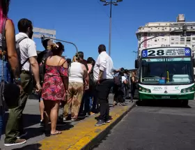 Paro de colectivos en el AMBA