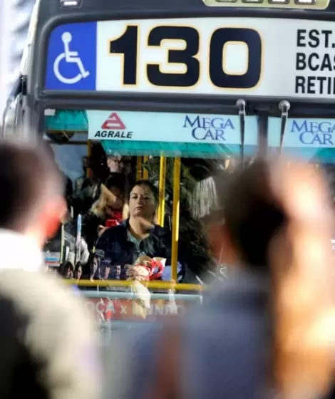 Paro de colectivos en el AMBA