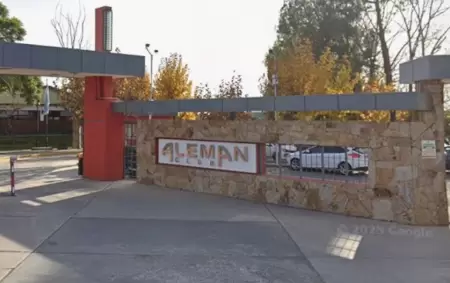 El Club Alem�n de Mendoza, donde se denunciaron los abusos a una menor de edad durante un bautismo de hockey femenino.