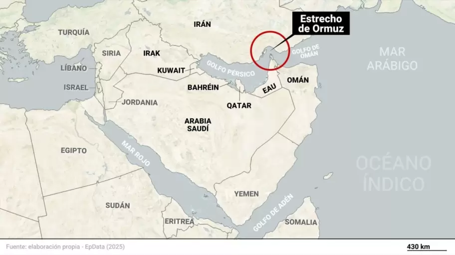 Ir�n cierra nuevamente el Estrecho de Ormuz