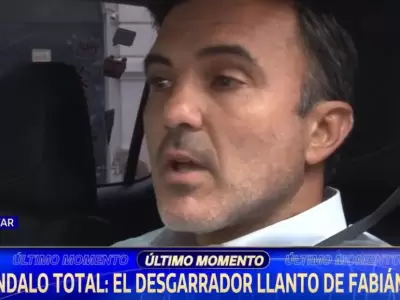 Fabi�n Cubero se quebr� al defender a Mica Viciconte.