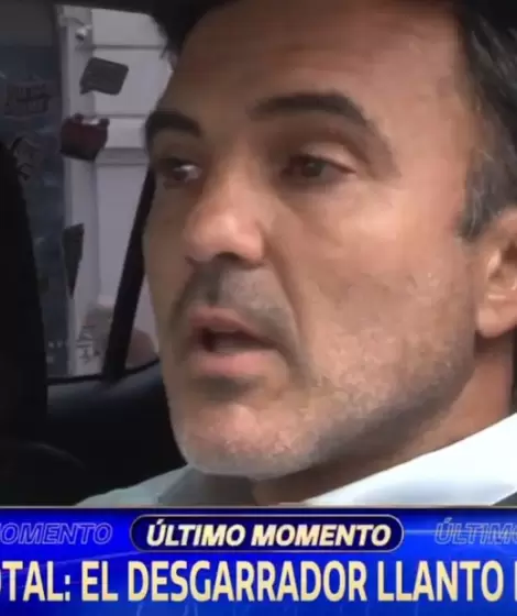 Fabi�n Cubero se quebr� al defender a Mica Viciconte.