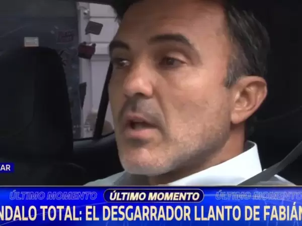 Fabi�n Cubero se quebr� al defender a Mica Viciconte.