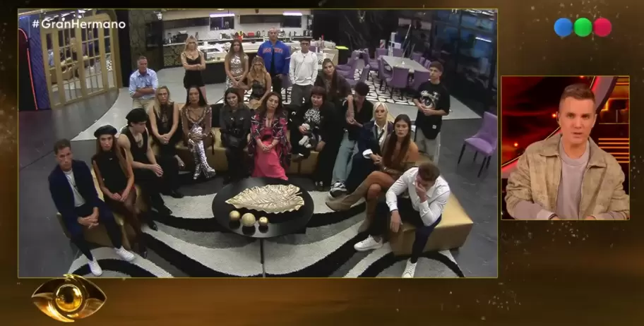 El momento en el que Del Moro le avisa a la casa que Andrea del Boca deja la competencia